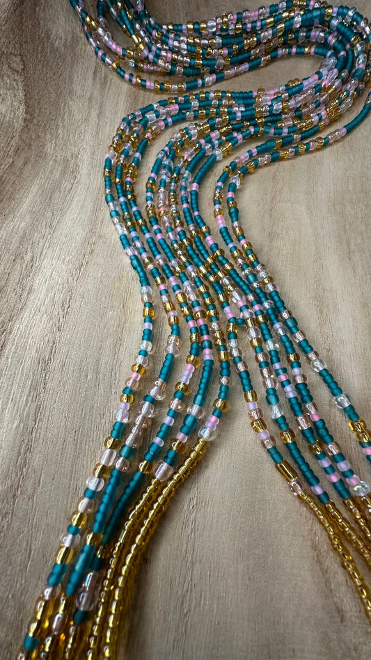 XOXO Waistbead & Anklet(Pink)