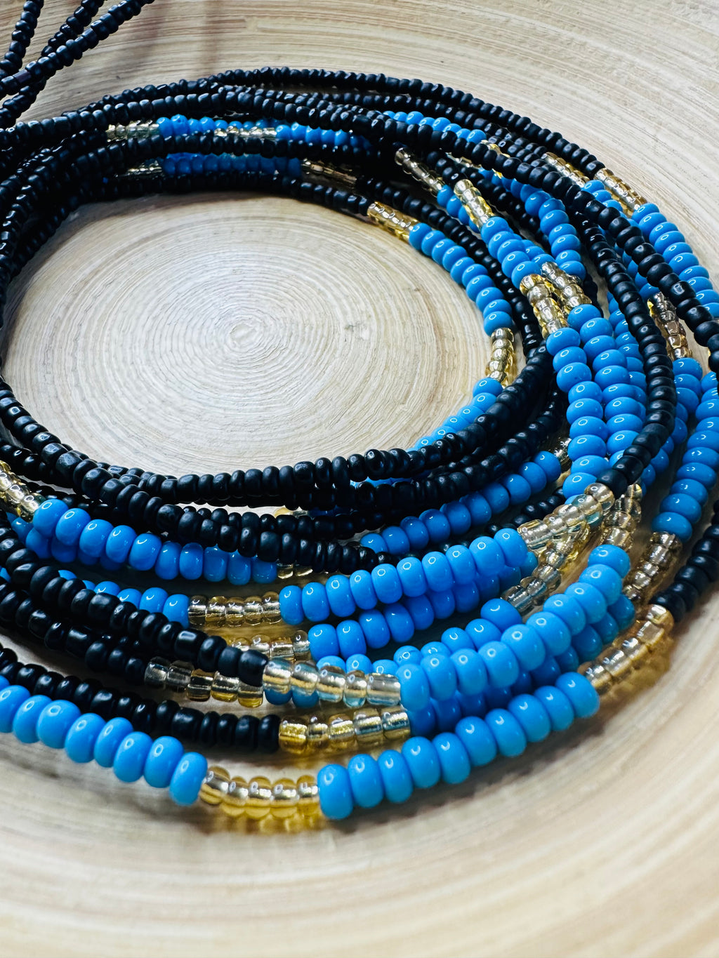 Black & Turquoise Journey Beads