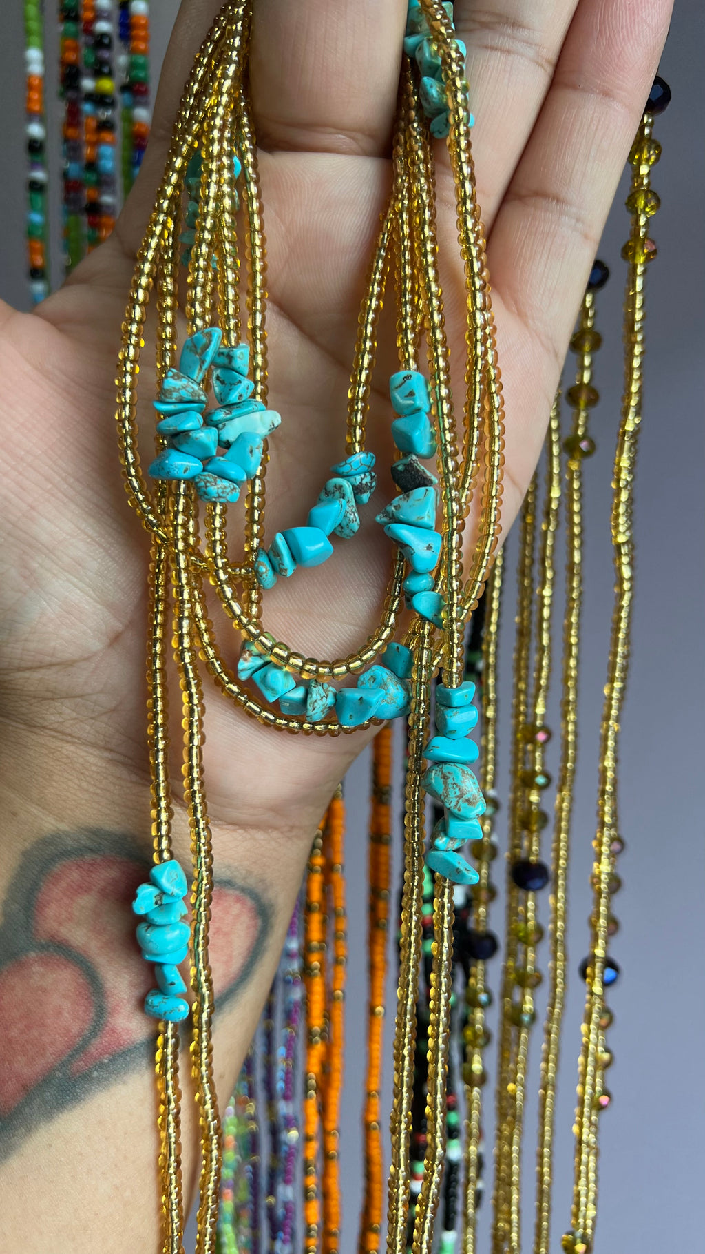 Turquoise & Gold